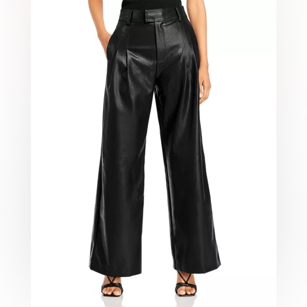 NWT Line & Dot Mika Faux Leather Pants in Size Medium
